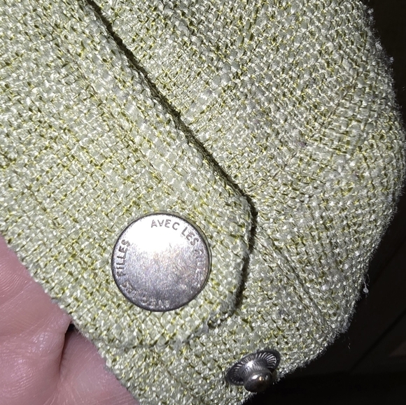 Avec Les Filles Zip-up Hooded Jacket With Pockets Boxy Oversized Green Women's M - Picture 5 of 9